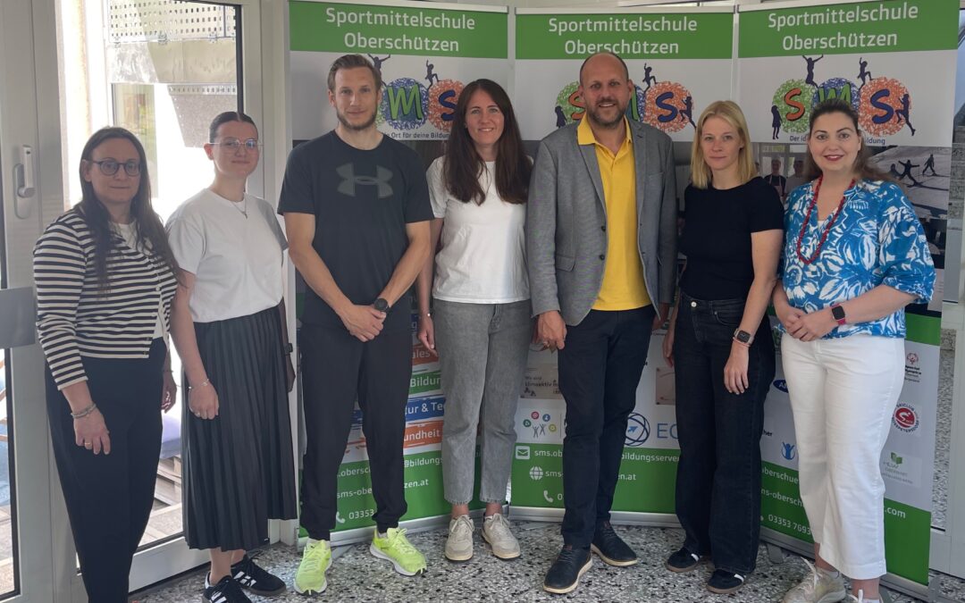 Erasmus+ zu Gast an der SMS Oberschützen: Sport verbindet Europa